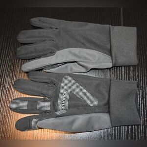 Unisex nylon running gloves size XL